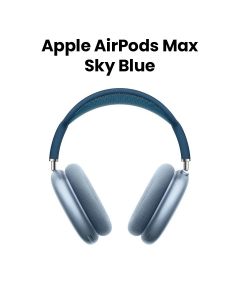 Apple AirPods Max Wireless Over-Ear Headphones with Active Noise Cancellation, Spatial Audio, Apple H1 Chips & Premium Knit Mesh Canopy | Sky Blue - MGYL3ZE/A