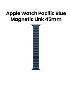 Apple Watch Band 45mm, High Quality Magnetic, Durable Materials, Easy To Install, Smooth Finish Designed - Pacific Blue - MTJA3ZM/A