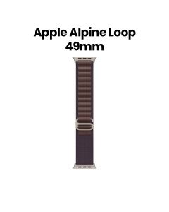 Apple Alpine Loop 49mm, Daily Wear And Long Use, Easy To Install, Smooth Finish Designed, Long Lasting Performance - Indigo - MT5Q3ZM/A