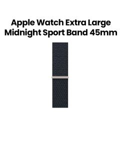 Apple Sport Loop Extra Large 45mm, Hook-And-Loop Fastener, All-Day Wear, Lightweight And Flexible Design - Midnight - MT5D3ZM/A