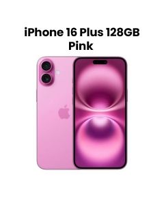 Apple iPhone 16 Plus 128GB Storage 6.7 Inch, Camera Control, Up To 27 Hours Video Playback, A18 Chip, Superfast Performance, Action Button - Pink - MXVD3AE/A