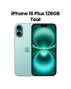 Apple iPhone 16 Plus 128GB Storage 6.7 Inch, Camera Control, Up To 27 Hours Video Playback, A18 Chip, Superfast Performance, Action Button - Teal - MXVF3AE/A