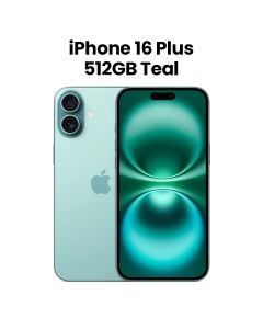 Apple iPhone 16 Plus 512GB Storage 6.7 Inch, Camera Control, Up To 27 Hours Video Playback, A18 Chip, Superfast Performance, Action Button - Teal - MXVT3AE/A