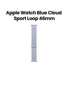 Apple Sport Loop 46mm, Hook-And-Loop Fastener, Lightweight, Breathable Design - Blue Cloud - MXL53ZM/A