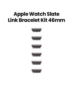 Apple Link Bracelet Kit 46mm, Lightweight Design, Reusable And Long Lasting, Custom Butterfly Closure - Slate - MXML3ZM/A
