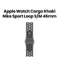 Apple Nike Sport Band S/M 46mm, Long-Lasting Performance, Smooth Finish Design, Comfortable Fit, Easy To Install - Cargo Khaki - MYLD3ZM/A