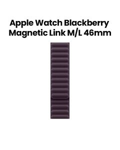 Apple Magnetic Link M/L 46mm, Long-Lasting Performance, Smooth Finish Design, Comfortable Fit, Easy To Install - Blackberry - MXWU3ZM/A