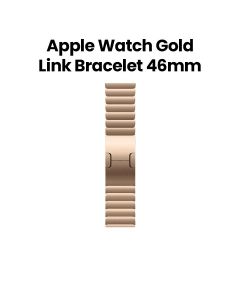Apple Link Bracelet 46mm, Custom Butterfly Closure, High-Quality Material, Easy Adjustments, Compatible Design - Gold - MXMH3ZM/A