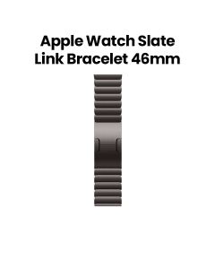 Apple Link Bracelet 46mm, Custom Butterfly Closure, High-Quality Material, Easy Adjustments, Compatible Design - Slate - MXMK3ZM/A