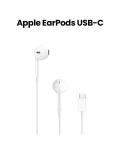 Apple EarPods With USB-Connector, High Quality Audio, All Day Comfort, Protection from Sweat And Water - White - MYQY3ZM/A