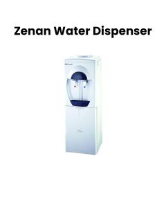 Zenan Water Dispenser With Cabinet, Hot And Cold Water Functionality, Durable Construction, Easy Maintenance, Energy Efficient Operation - White - ZE-5X3C