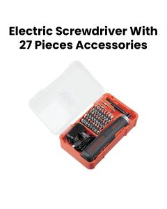 Black+Decker Cordless Push & Go Screwdriver 4V - Black | BD40K27-B5