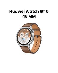 Huawei Watch GT 5 46mm Brown - Brown Composite Leather Strap 