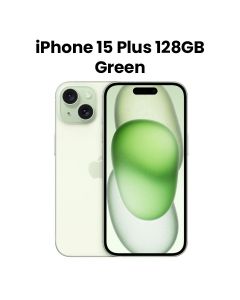 Apple iPhone 15 Plus 128GB Storage 6.7 Inch, Dynamic Island, A16 Bionic Chip, 48MP Main Camera, All Day Battery Life - Green - MU173AA/A