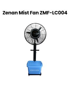 Zenan Centrifugal Mist Fan 26 Inch, Adjustable Fan Speed, Energy Efficient Operation - Black - ZMF-LC004