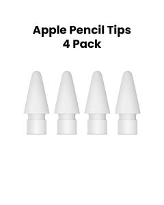 Apple Pencil Tips, Creative Flexibility, Enhanced Compatibility, Convenient Extra Tips, Durable Design 4 Pack - White - MLUN2ZM/A