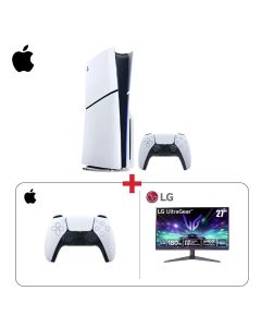 Gaming Console Bundle Sony Play station 5 1TB + PS 5 Controller + LG Gaming Monitor (603001000006577,603001000013346,101005000000403)