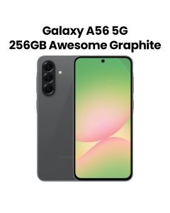 Samsung Galaxy A56 5G Smartphone 256GB Storage 8GB RAM AMOLED Display Triple Camera Fast Charging | Awesome Graphite-SMA566BZKWMDA