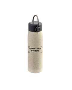 Jumbo Print DWGL361 Rabi Eco Neutral Wheat Straw Glass Bottle