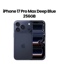 Apple iPhone 17 Pro Max 12GB RAM 256GB Storage 6.9 Inch, Super Retina XDR, Pro-Level Performance - Deep Blue - MFYA4AH/A