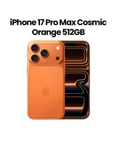 Apple iPhone 17 Pro Max 12GB RAM 512GB Storage 6.9 Inch, Super Retina XDR, Pro-Level Performance - Cosmic Orange - MFYD4AH/A