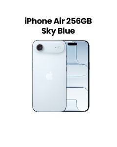 Apple iPhone Air 256GB Storage 6.5 Inch, Slim And Durable Build, Super Retina XDR, Powerful Performance, Water and Dust Resistant - Sky Blue - MG1D4AH/A
