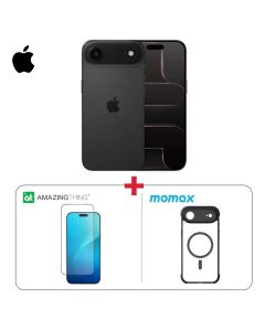 iPhone 17 Air Bundle Apple iPhone 17 Air 256GB Space Black +Momax Magnetic Case + Amazingthing Glass Screen Protector (603001000008947,603001000009497,603001000009518)