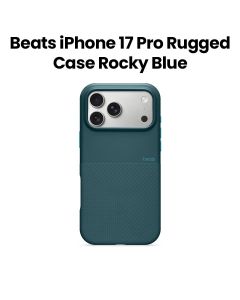 Apple Beats Rugged Case With MagSafe For iPhone 17 Pro, Camera Control Protection, Matte Texture With Microfibre Lining - Rocky Blue - MGJN4LL/A