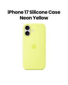 Apple Silicone Case With MagSafe For iPhone 17, Precision Fit And Sleek Profile, Reliable Everyday Protection - Neon Yellow - MGEV4ZM/A