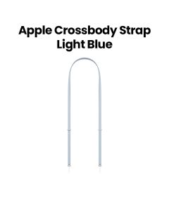 Apple Crossbody Strap 2080 mm, Comfortable And Adjustable Design, Hands-Free Convenience, Compact And Lightweight - Light Blue - MGGH4ZM/A
