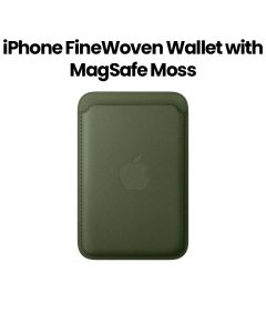 Apple FineWoven Wallet With MagSafe For iPhone, Integrated Magnetic Connection, FineWoven Material Construction - Moss - MGH74ZM/A