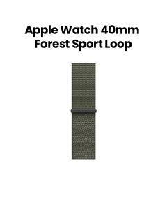 Apple Sport Loop 40mm, Lightweight And Breathable Design, Secure Fit Mechanism, Sustainable Materials - Forest - MFF74ZM/A
