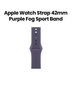 Apple Sport Band S/M 42mm, Lightweight Design, Innovative Pin-And-Tuck Closure, Sweat And Water Resistant - Purple Fog - MFGG4ZM/A