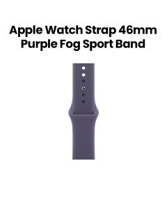 Apple Sport Band S/M 46mm, Lightweight, Sweat And Water Resistant Design, Pin And Tuck Closure - Purple Fog - MFH04ZM/A