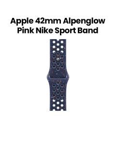Apple Nike Sport Band M/L 42mm, Lightweight And Comfortable Fit, Breathable Design, High-Performance Material - Blue Ribbon - MGAX4ZM/A