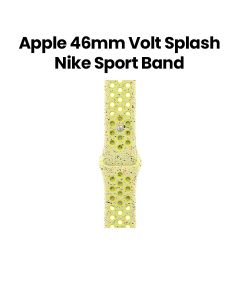 Apple Nike Sport Band M/L 42mm, Lightweight And Comfortable Fit, Breathable Design, High-Performance Material - Volt Splash - MGC14ZM/A