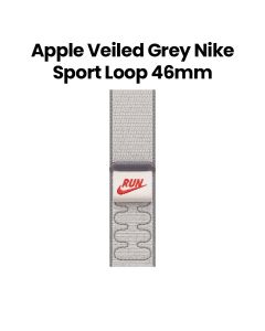 Apple Nike Sport Loop 46mm, Hook‑And‑Loop Closure, Durable And Lightweight Design - Veiled Gray - MGD44ZM/A