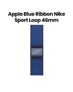 Apple Nike Sport Loop 46mm, Hook‑And‑Loop Closure, Durable And Lightweight Design - Blue Ribbon - MGD64ZM/A