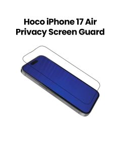 HOCO 10X Silk Privacy Screen Guard for iPhone Air – Black