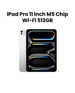 Apple 2025 Wi-Fi iPad Pro 12GB RAM 512GB Storage 11 Inch, Standard Glass, Ultra Retina XDR Screen, Advanced M5 Chip Architecture - Silver - MDWN4AB/A