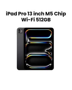Apple 2025 Wi-Fi iPad Pro 12GB RAM 512GB Storage 13 Inch, Standard Glass, Ultra Retina XDR Screen, Advanced M5 Chip Architecture - Space Black - MDYL4AB/A