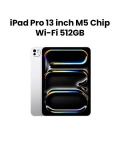 Apple 2025 Wi-Fi iPad Pro 12GB RAM 512GB Storage 13 Inch, Standard Glass, Ultra Retina XDR Screen, Advanced M5 Chip Architecture - Silver - MDYM4AB/A