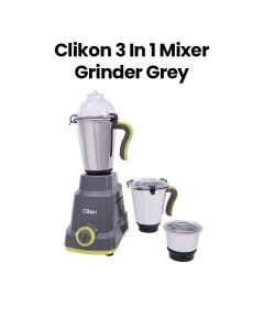 Clikon 750W 3-in-1 Mixer Grinder – Grey |CK2686