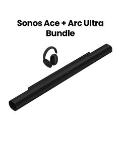 Sonos Ace + Arc Ultra Personal Entertainment Set, Next-Gen Spatial Audio, Seamless Audio Switching, Crystal Clear Dialogue, Smart Connectivity - Black