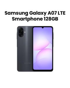 Samsung Galaxy A07 LTE Smartphone 4GB RAM 128GB Storage – Black | SM-A075FZKGMEA
