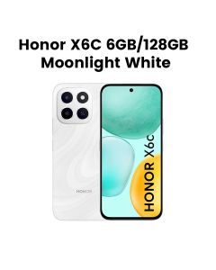 Honor X6C 6GB/128GB Smartphone - White | HON-X6C 06128 W