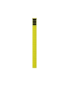 Garmin UltraFit 26mm Nylon Watch Strap – Amp Yellow, Soft Breathable Lightweight Sport Loop for Garmin Smartwatch | Strap Length – 286mm
