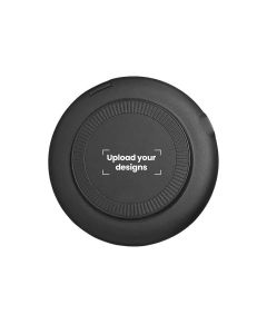 Personalized Memorií Recycled 15W Magnetic Wireless Charger Multi-Cable Set – Fast Charging, Magnetic Alignment, Wide Device Compatibility – Black
