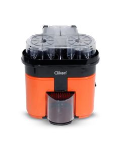 Clikon Citrus Juicer 90W Powerful Juice Extraction, Auto Reverse Function, Detachable Pulp Filter Design | Orange/Black - CK2258
