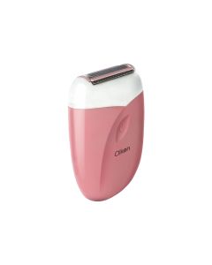 Clikon Ladies Shaver Cordless Hair Removal, Dual Blade System, Rechargeable Portable Grooming Device | Pink/White - CK3343